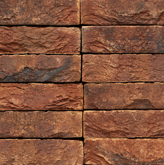 Кирпич ручной формовки Engels Koper roodbont WF 16054501